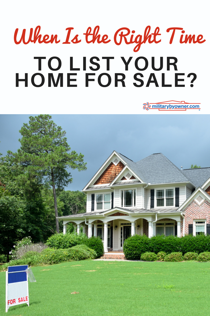When Is The Right Time To List Your Home
